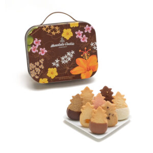 檀香山鳳梨造型餅乾(公事包鐵盒綜合20片裝) Honolulu Cookie Aloha Suitcase Tin (20 pc)