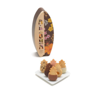 檀香山鳳梨造型餅乾(衝浪板鐵盒綜合15片裝) Honolulu Cookie Aloha Surfboard Tin (15 pc)