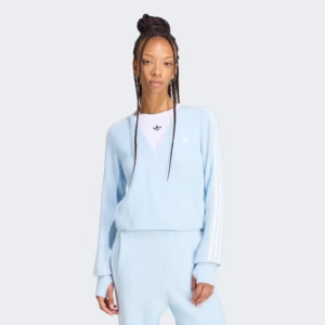 ADILUNA X JENNIE 針織長袖上衣 ADIDAS ORIGINALS BY JENNIE KNITTED WRAP AROUND CARDIGAN