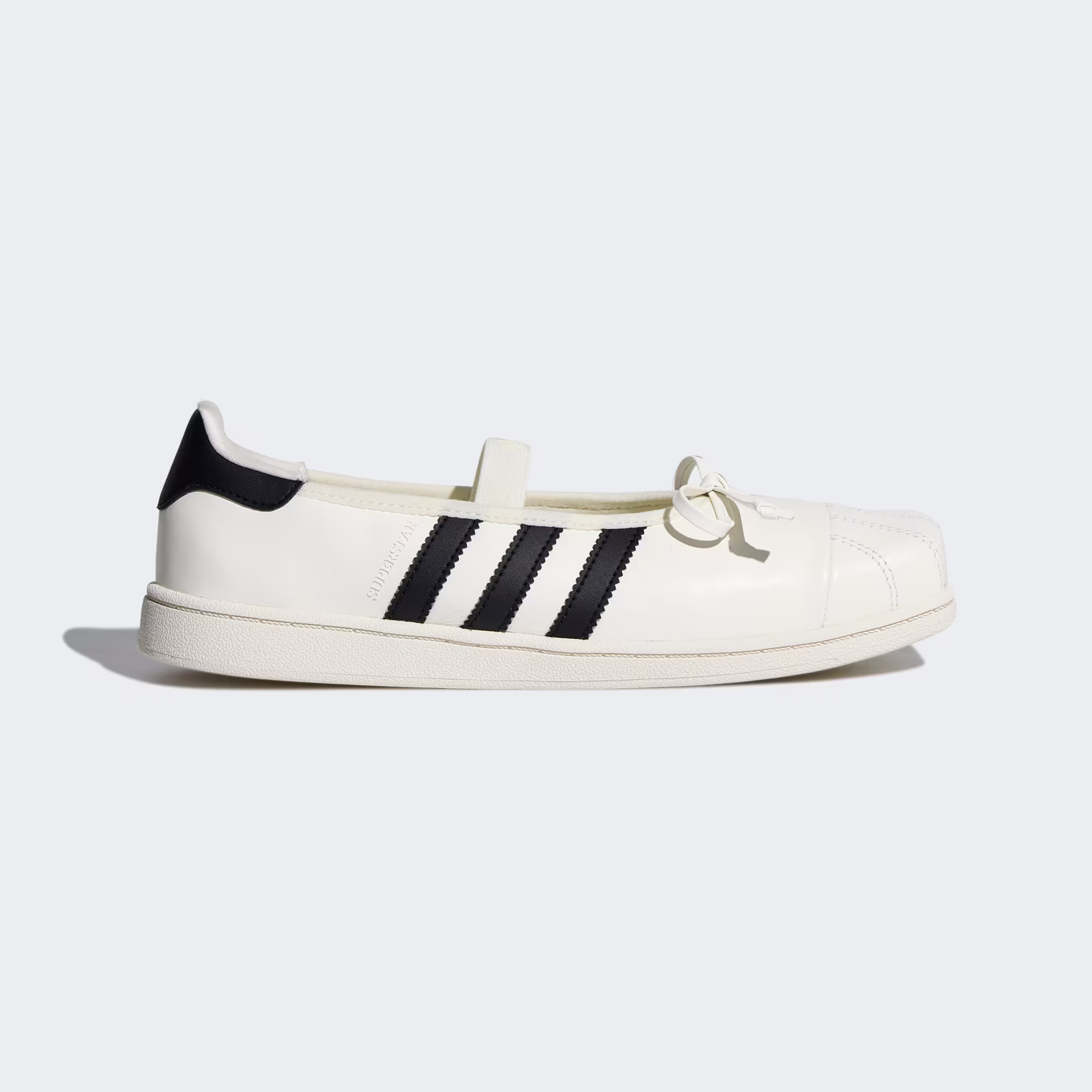 ADIDAS JENNIE SUPERSTAR SQ 芭蕾鞋 ADIDAS ORIGINALS BY JENNIE SUPERSTAR SQ BALLET SHOES