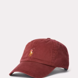 彈性棉布彩馬棒球帽 Stretch-Cotton Twill Ball Cap