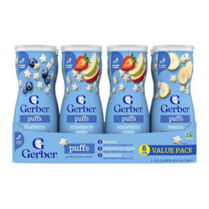 嘉寶非基改星星泡芙餅乾系列 Gerber Non-GMO Baby Food