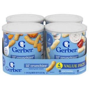 嘉寶烘焙穀物餅乾系列 Gerber Lil' Crunchies® Baked Grain Snack